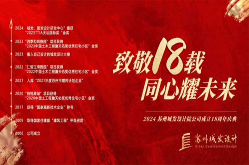 記憶丨蘇州城發(fā)設(shè)計(jì)喜迎十八周年慶！